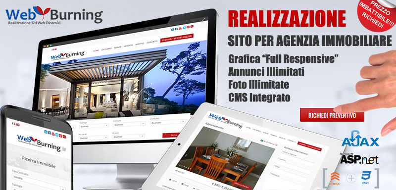 Realizzazione Sito Web Agenzia Immobiliare Base