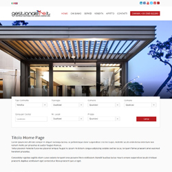 Realizzazione Sito web per Agenzia Immobiliare Base