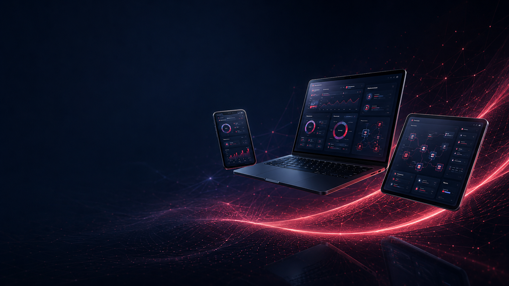 Nuova identità visuale del sito Web-Burning.it su desktop, tablet e smartphone